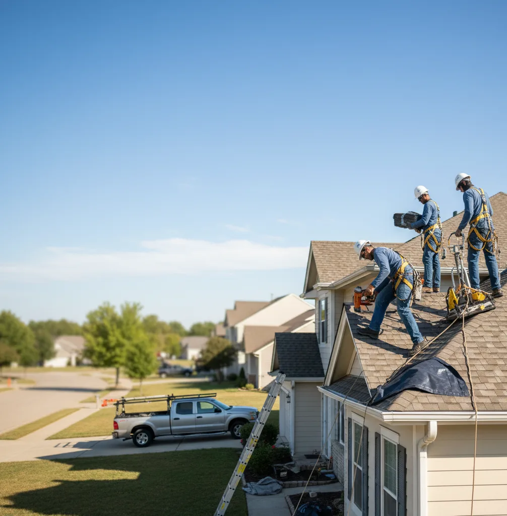 Roof Repair in St. John